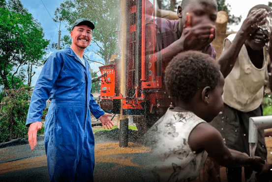 MrBeast invierte fortuna para construir de 100 pozos de agua en África:  ¿Cuánto habría gastado