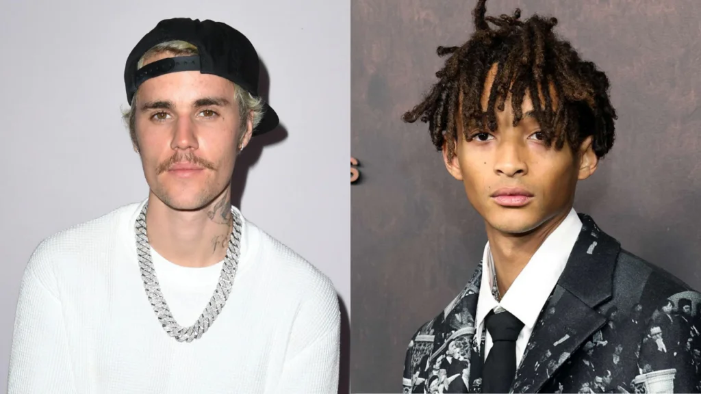 Polémico beso de Justin Bieber a Jaden Smith en Coachella