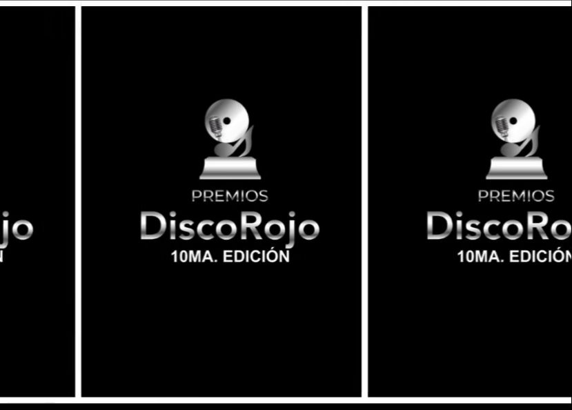 10ma edición de Premios Disco Rojo.