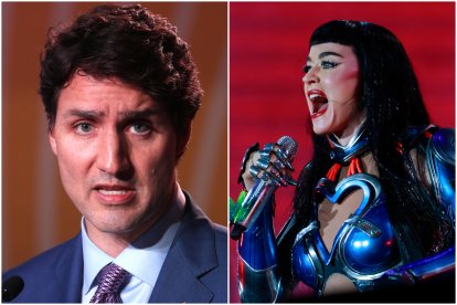 Katy Perry y Justin Trudeau, sí están juntos.