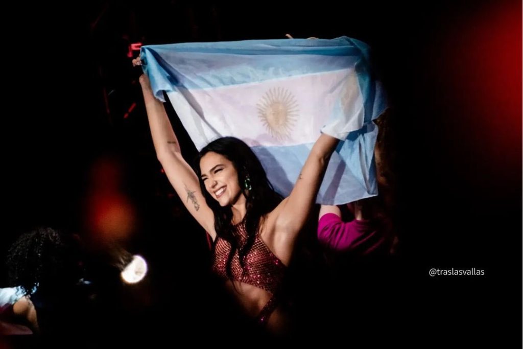 La reacción de Miranda! cuando Dua Lipa cantó su canción en River: “Shock total”