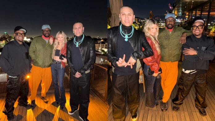 Fergie reaparece junto a los Black Eyed Peas.