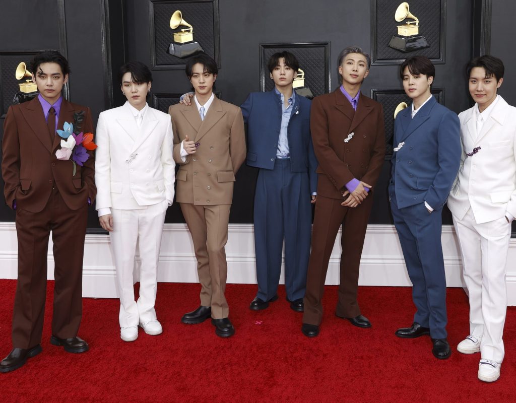 Foto de archivo de la banda surcoreana BTS. EFE/EPA/DAVID SWANSON