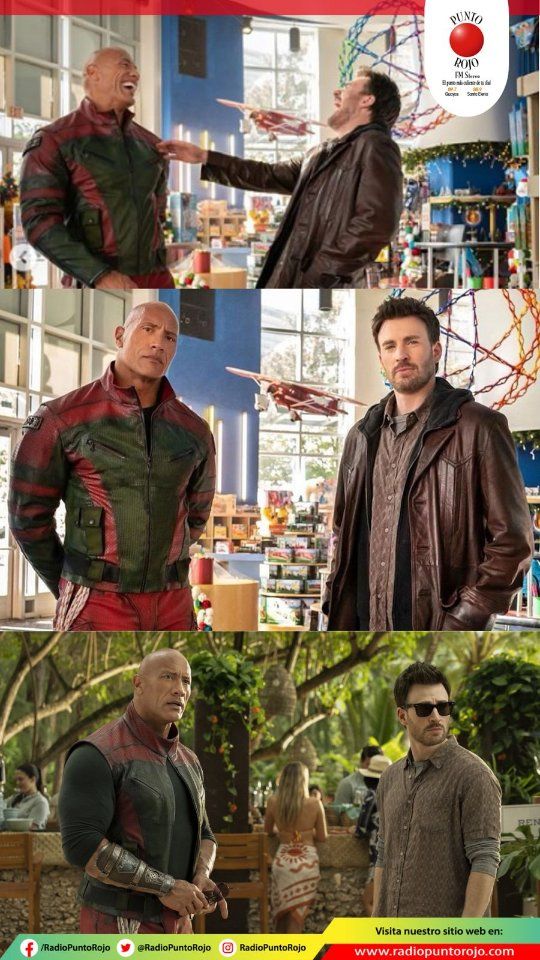 Chris Evans trató de cantar un villancico en español y esto pasó. 🥴😆. "La Roca" prefirió disfrutar del momento.

¿Español o árabe? 💥💫
.
.
.
.
@chrisevans @therock #cine #therock #chrisevans